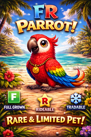 FR Parrot In-Game Trade Delivery | Virtual Pet Service